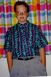 he is currently a little older than when this picture was taken