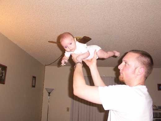 She can fly...