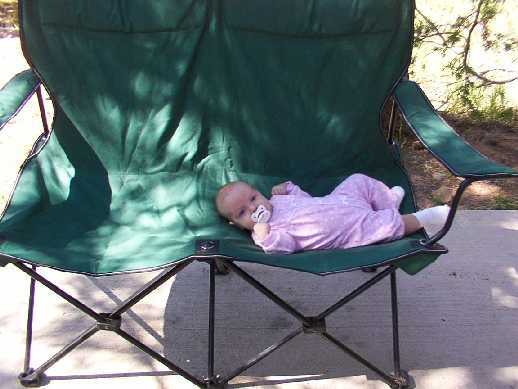 she can't quite sit up yet